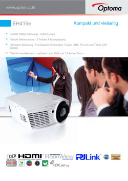 EH415e - Optoma