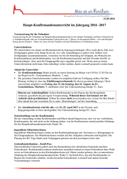 Haupt KU Info
