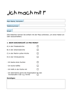 ich mach mit - evangelisch-in-kehl