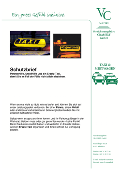 taxi-schutzbrief