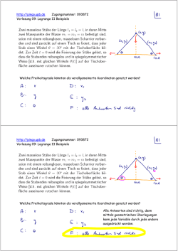 http://pingo.upb.de Zugangsnummer: 093872 Vorlesung 09