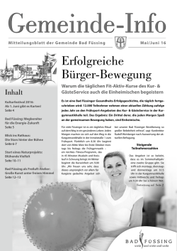 Mai/Juni - Bad Füssing