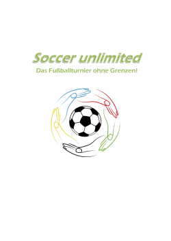 SoccerUnlimited Ausschreibung