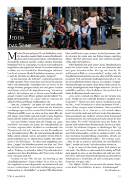 jedem das seine