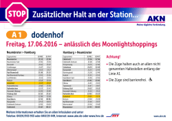 Ersatzverkehr mit Bussen