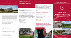 5. Juni 2016 UNESCO-Welterbetag - Dessau