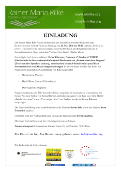 RMR_Einladung - Rainer Maria Rilke Verein