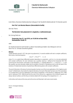 Fakultät für Mathematik