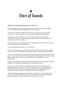 als PDF - Stars of Sounds