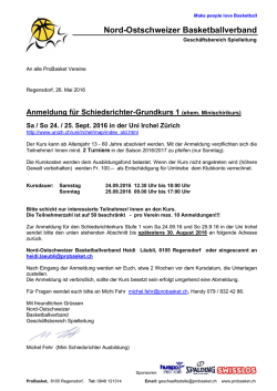 Nord-Ostschweizer Basketballverband