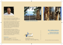 Flyer über die Stele