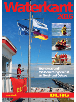 Waterkant 2016 - Deutsche Lebens-Rettungs