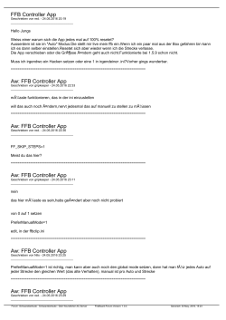 FFB Controller App Aw: FFB Controller App Aw