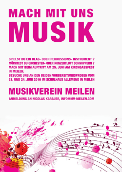Mach mit uns Musik!