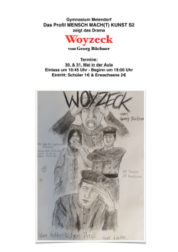 30. / 31.5.2016 Woyzeck