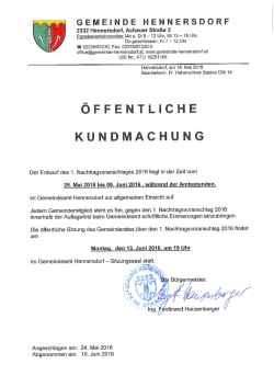 Jetzt Herunterladen - Gemeinde Hennersdorf