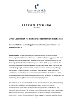 pressemitteilung