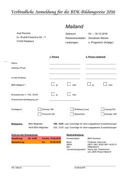bis 15.06.2016 - BDK-Landesverband Sachsen