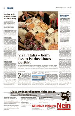 Südostschweiz, Gaster&See, 21.5.2016