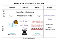 Ich tr&auml;um&acute; mir meine Stadt Wir machen Fruchtlollies