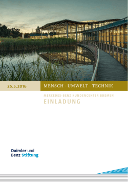 PDF - Daimler und Benz Stiftung