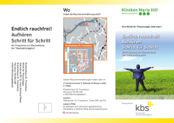 Zum Flyer - Kliniken Maria Hilf GmbH M&ouml;nchengladbach