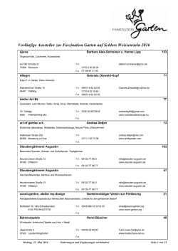 Ausstellerverzeichnis als PDF