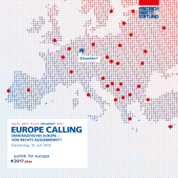 europe calling - Friedrich-Ebert