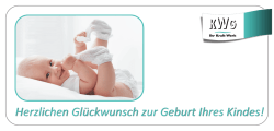 Herzlichen Gl&uuml;ckwunsch zur Geburt Ihres Kindes!