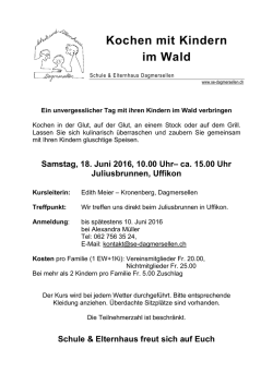Informationen gibt es hier... - Schule und Elternhaus Dagmersellen