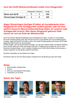 22.05.2016 5.MS-Spiel Sinnenringen-Vechigen B
