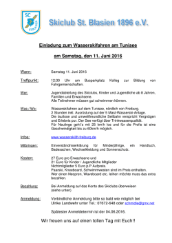 Infos - Skiclub St. Blasien