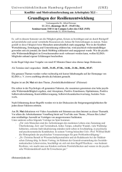 Die Terminank&uuml;ndigung zum Download