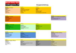 Spielplan als PDF - Beach