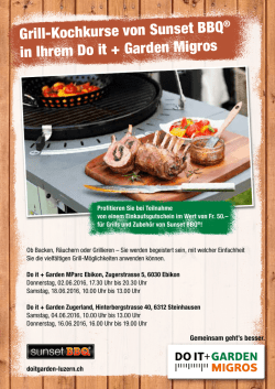 Infos - MParc Ebikon
