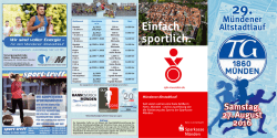 Einfach sportlich.