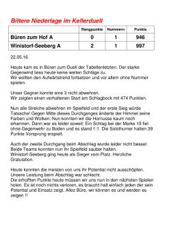 22.05.2016 6. MS-Spiel Winistorf-Seeberg A