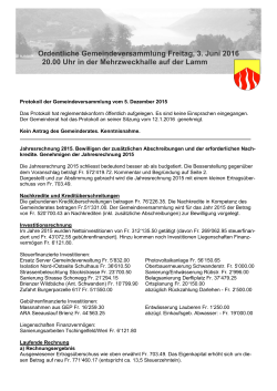 Infoschrift - Schwanden bei Brienz
