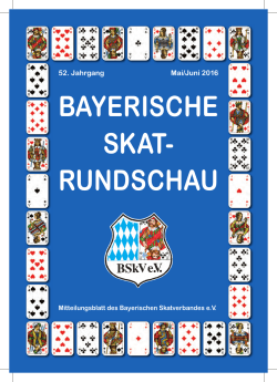 bayerische skat- rundschau