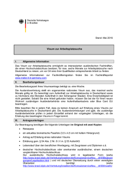 Merkblatt Arbeitsplatzsuche