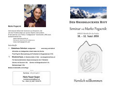 Information Marko Pogacnik_Seminar Juni 2016
