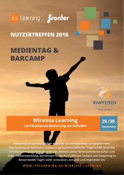 itslearning & Fronter Nutzertreffen 2016