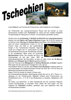 Info + Anmeldung - Lessing
