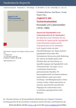 Jugend in der Tschechoslowakei