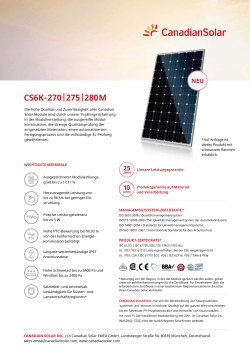 Canadian Solar CS6K