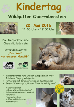 Wildgatter Oberrabenstein - Tierparkfreunde Chemnitz