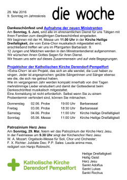 herunterladen! - Katholische Kirche Derendorf Pempelfort