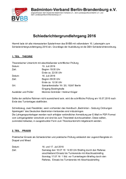 2016-05 Ausschreibung BVBB-SR-LG - Badminton