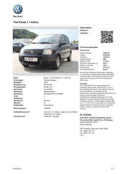 Fiat Panda 1.1 Active