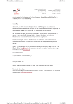 Infos...  - Ausgleichskasse Schwyz